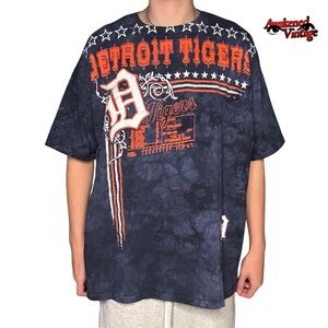 Vintage Detroit Tigers Liquid Blue Tee tshirt 2008
XXL